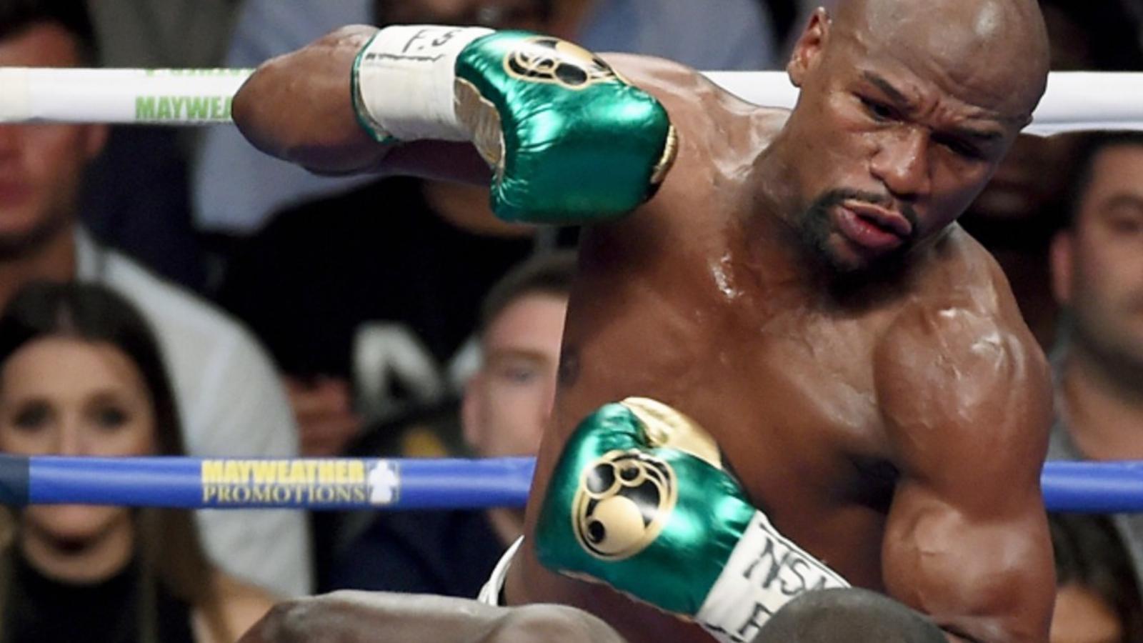 Az utolsó Mayweather-pofonok egyike… Szögre akasztja a kesztyűt a világ egyik legismertebb bunyósa
FOTÓ: EUROPRESS/GETTY IMAGES