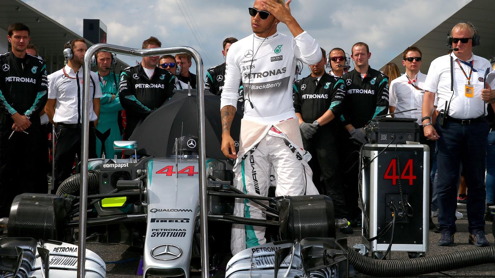 Lewis Hamilton Fotó: Mark Thompson/Getty Images Sport
