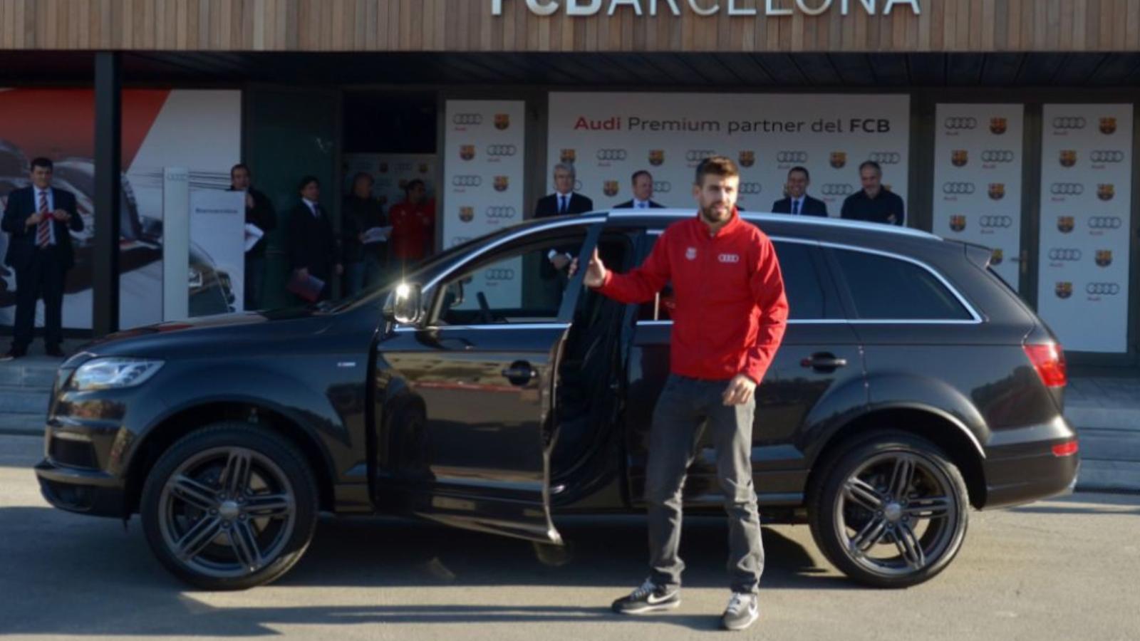 Piquét és a Barcelona labdarúgócsapatát is az Audi támogatja FOTÓ: EUROPRESS/GETTY IMAGES/ROBERT MARQUARDT