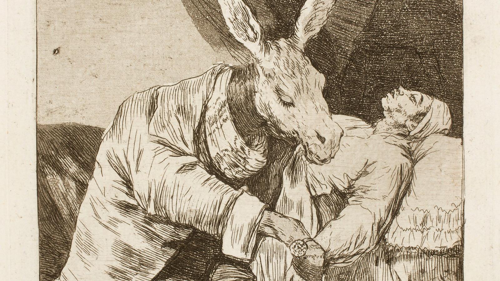 Francisco de Golya Los Caprichos: De que mal morira?