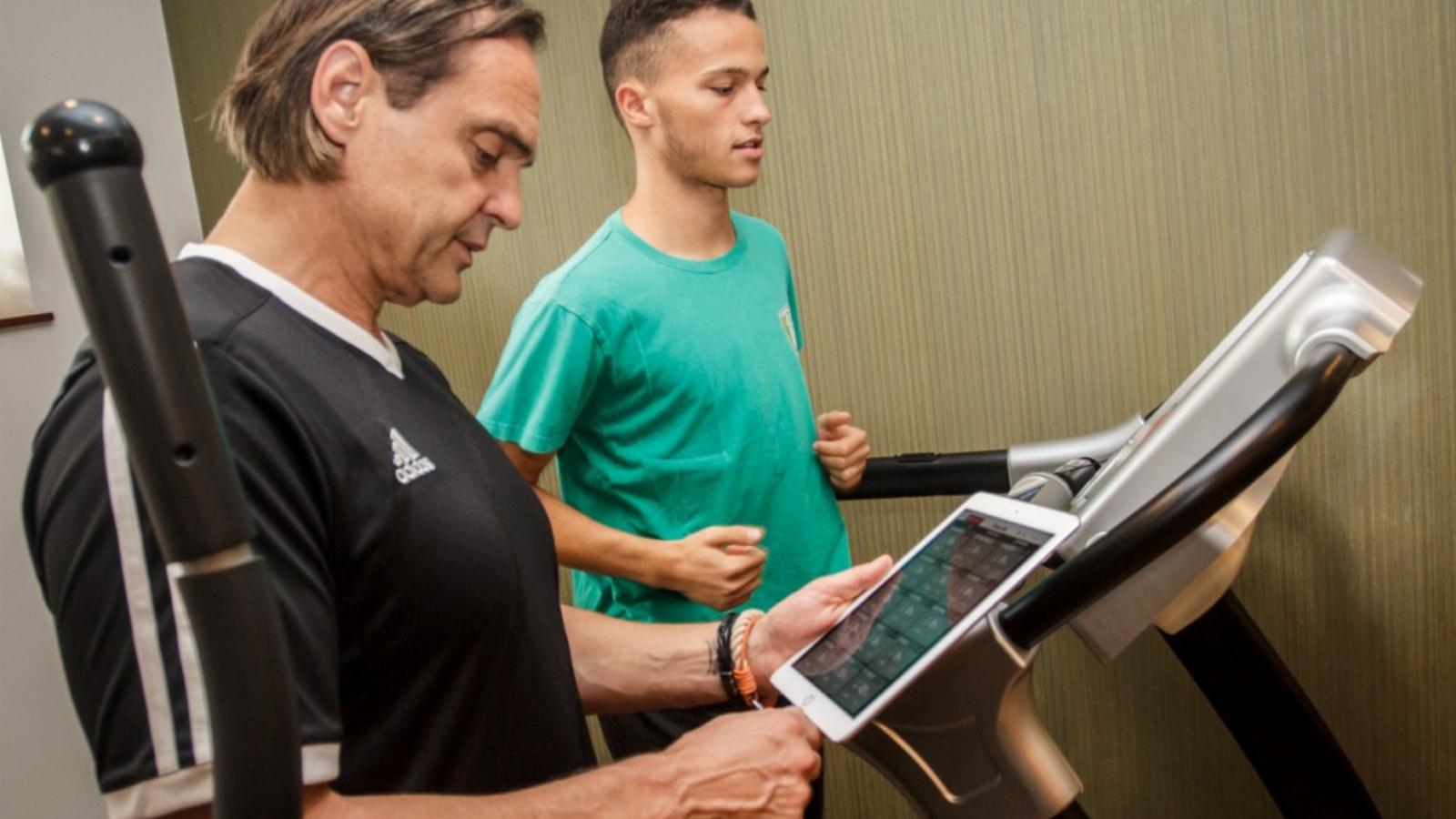 Garami Zsolt munkájának is köszönhető, hogy a Haladás játékosainak erőnléte kiváló FORRÁS: RANGADÓ/VÁGVÖLGYI BÁLINT