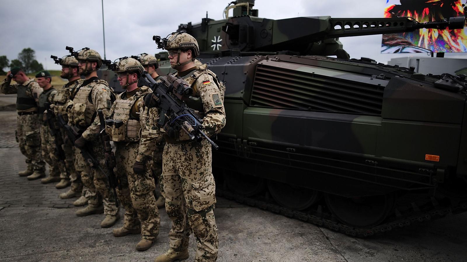 A német hadsereg, a Bundeswehr. FOTÓ: Alexander Koerner/Getty Images