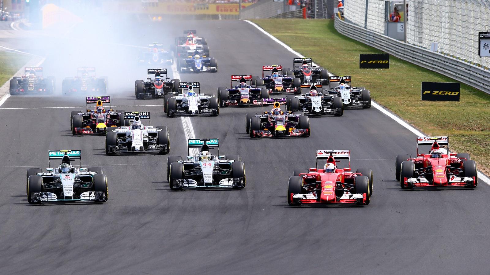 A legutóbbi verseny a Hungaroringen júliusban. FOTÓ: Mark Thompson/Getty Images