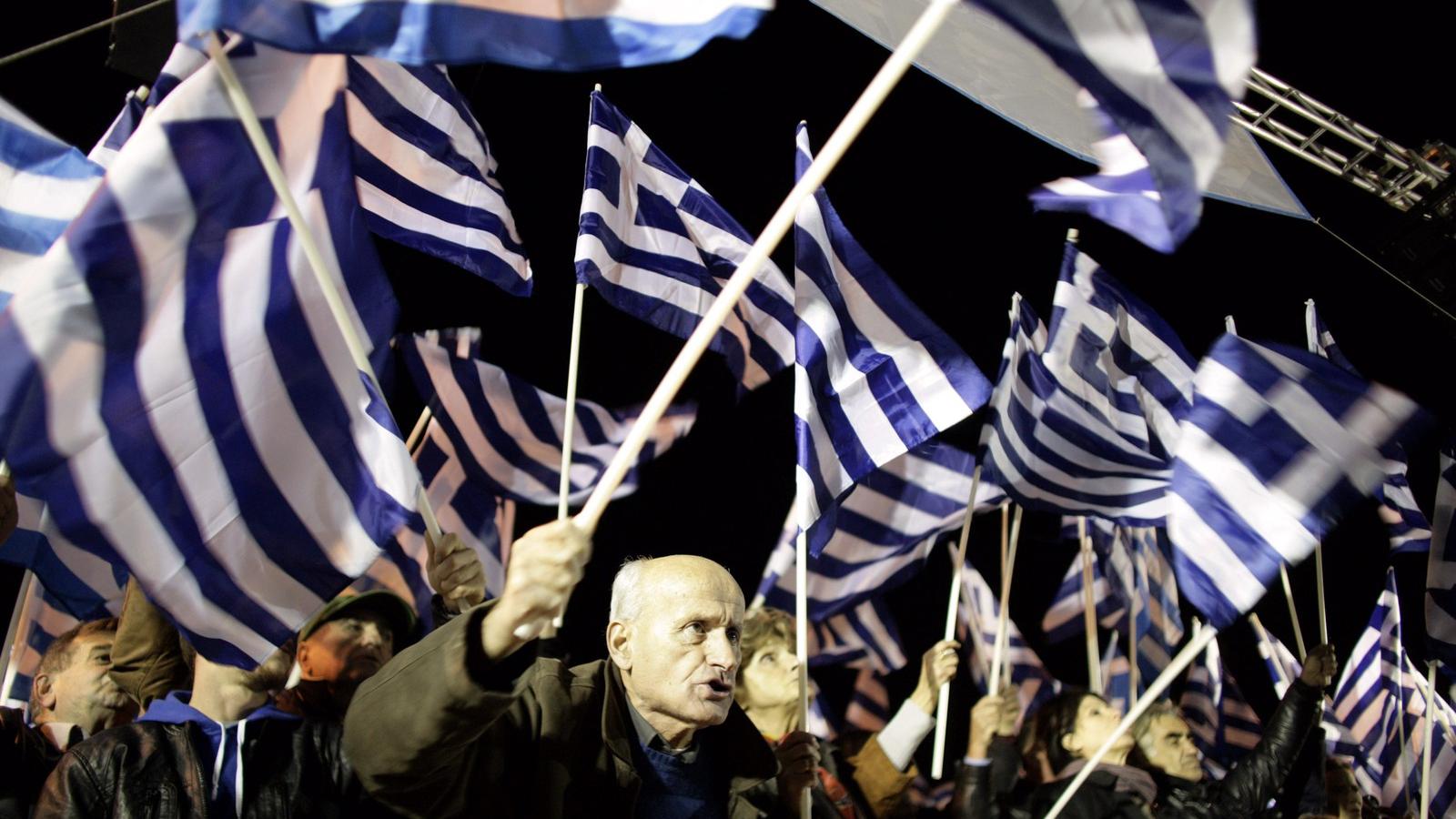 Görögországnak tüntetésekre is fel kell készülnie 2014-ben FOTÓ: EUROPRESS/GETTY IMAGES/MILOS BICANSK