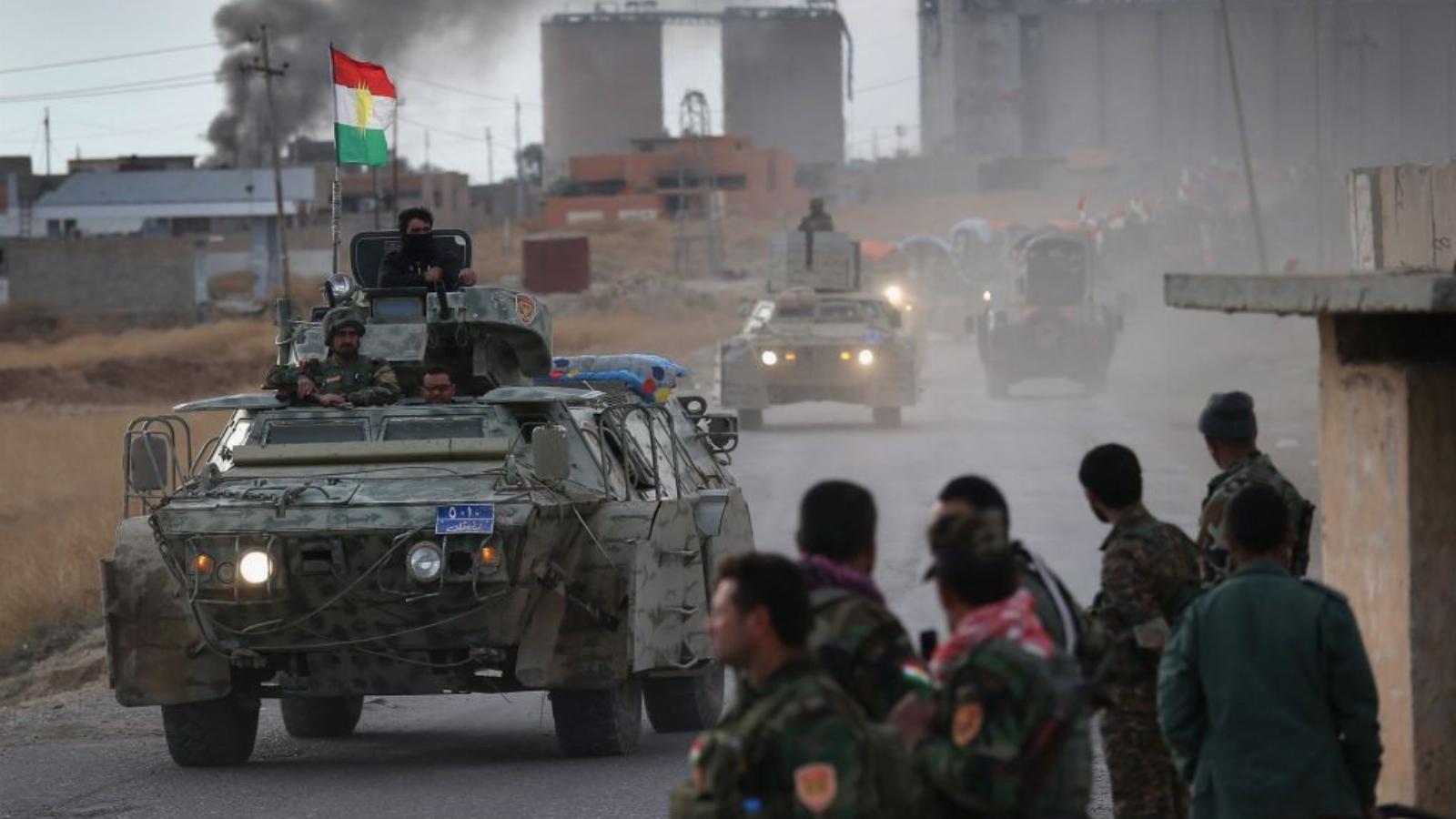 Kulcsszerepet vállalnak a kurd pesmerga erők az IS elleni harcban FOTÓ: EUROPRESS/GETTY IMAGES/JOHN MOORE