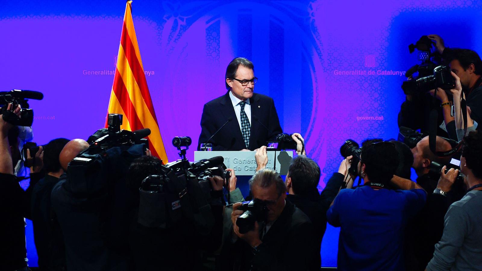 Artur Mas nem akar végleg visszavonulni a politikától FOTÓ: EUROPRESS/GETTY IMAGES/DAVID RAMOS