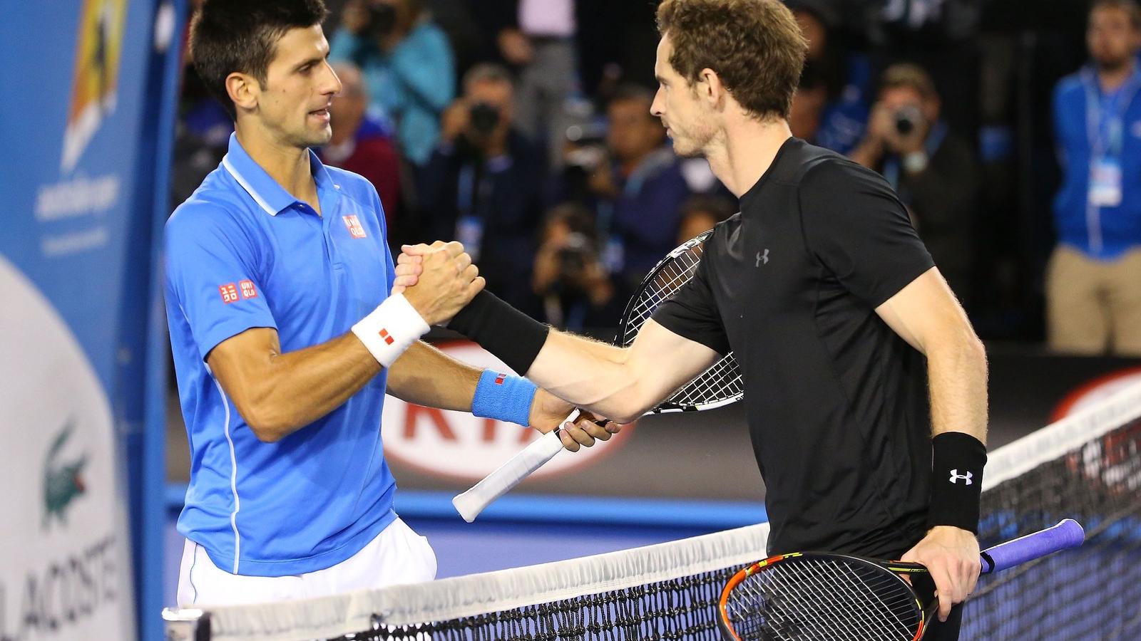 Djokovic (balra) és Murray (jobbra) ismét a döntőben csap össze Ausztráliában FOTÓ: EUROPRESS/GETTY IMAGES/SCOTT BARBOUR