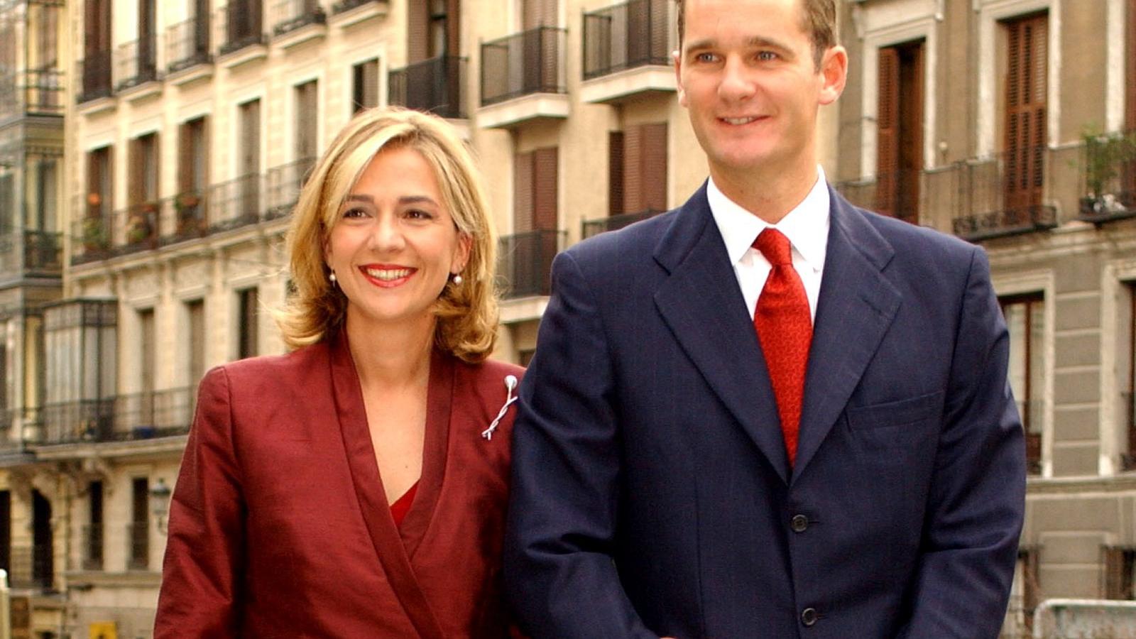 Princess Cristina és férje  Inaki Urdangarin Fotó: Carlos Alvarez / Getty Images
