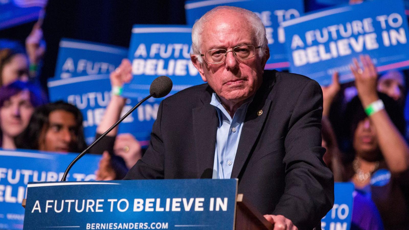 A 74 éves Bernie Sanders lett a fi atalok favoritja New Hampshire-ben FOTÓ: EUROPRESS/GETTY IMAGES/ANDREW BURTON