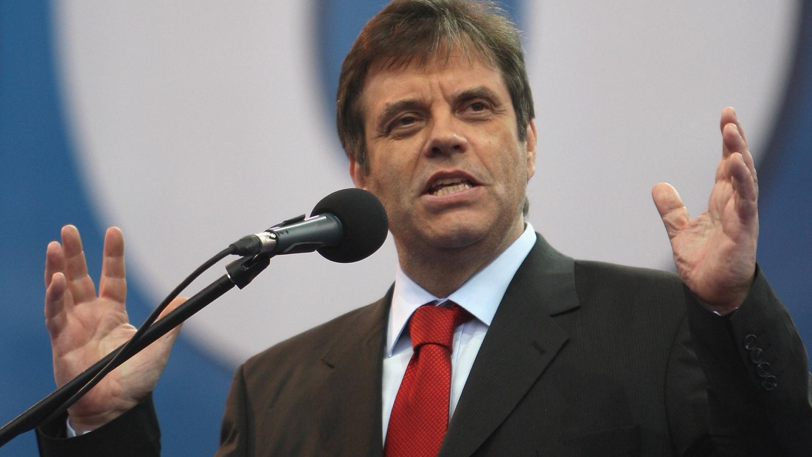 Vojislav Koštunica. FOTÓ: Daniel Berehulak/Getty Images