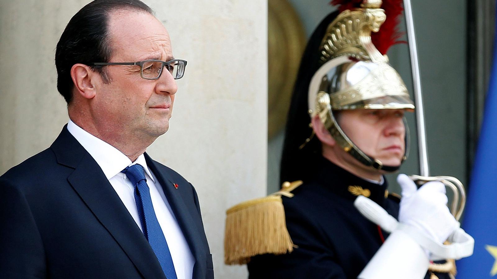 Hollande borúsan tekinthet a jövőbe FOTÓ: EUROPRESS/GETTY IMAGES/CHESNOT