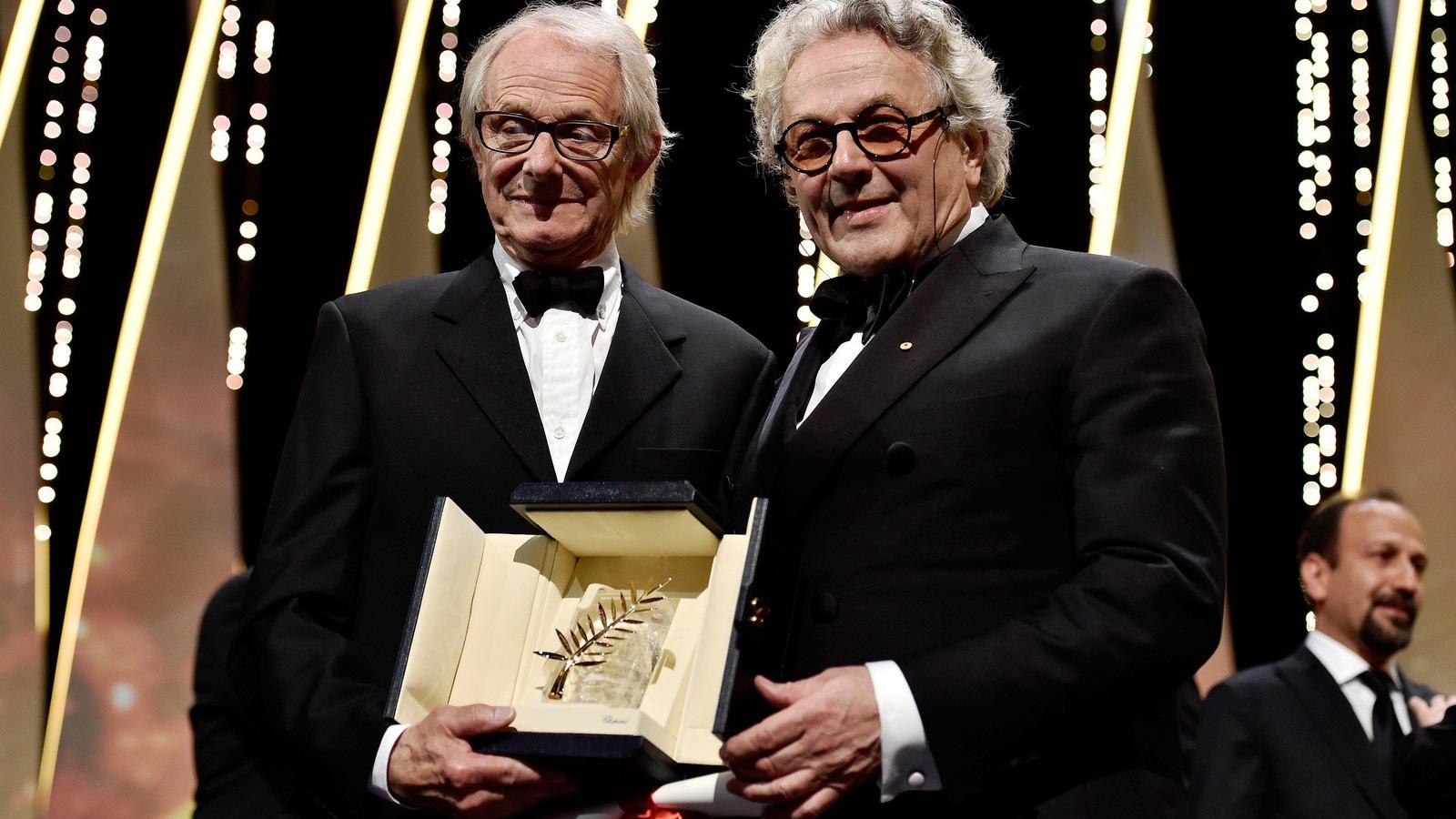 Ken Loach, Geroge Miller Fotó: Pascal Le Segretain/Getty Images 