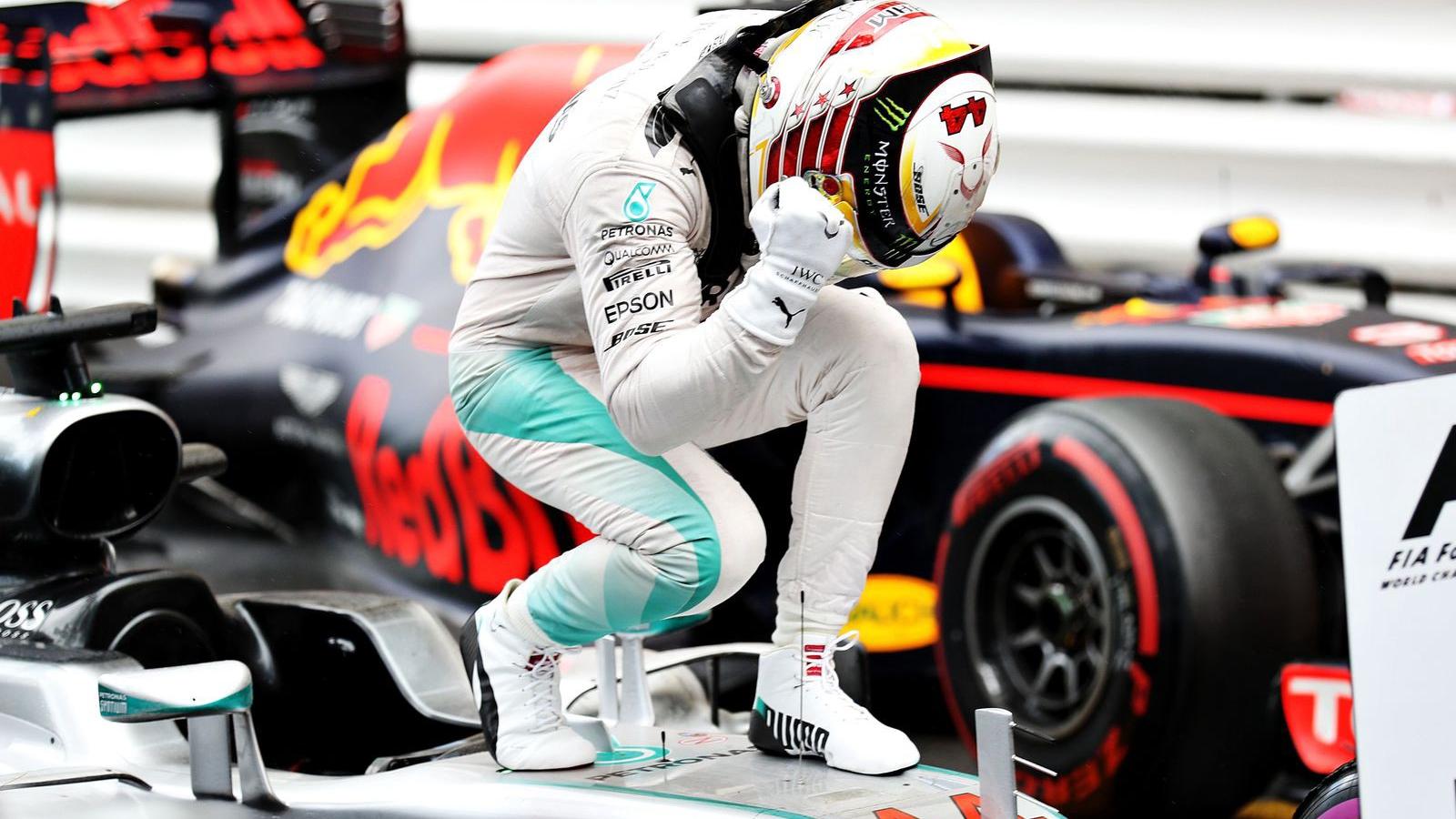 Hamilton idén először nyert FOTÓ: EUROPRESS/GETTY IMAGES/MARK THOMPSON