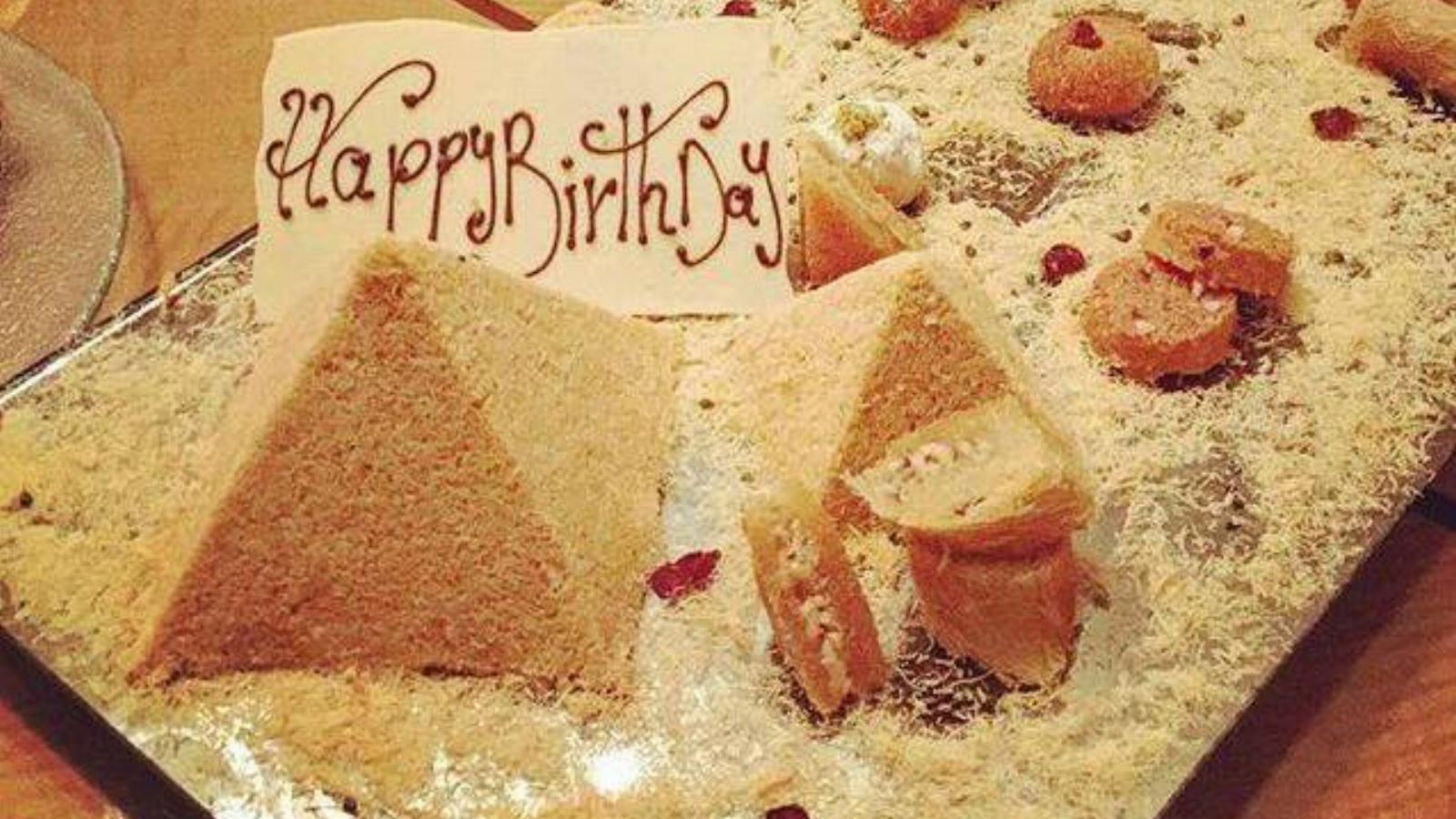 Happy Birthday” felirat sem maradt el - FOTÓ: ORBÁN VIKTOR FACEBOOK-OLDALA