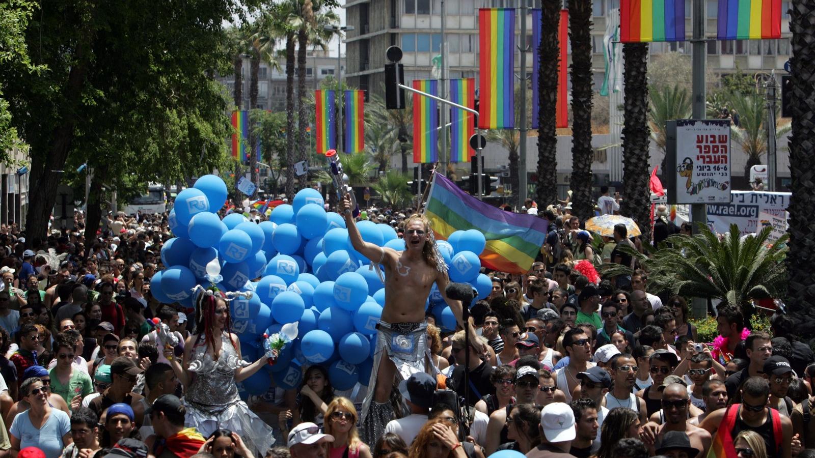 A felvételek egy korábbi tel-avivi Gay Pride-on készültek - Fotók:  David Silverman/Getty Images