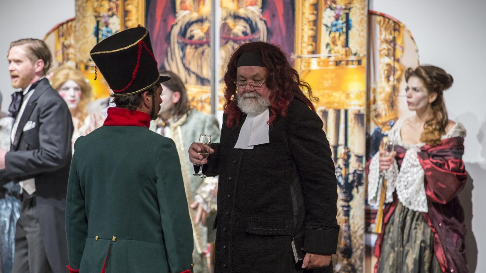 A Csíki Játékszín Spiró György darabjával, Az imposztorral érkezett Kisvárdára FOTÓK: JAKAB LÓRÁNT