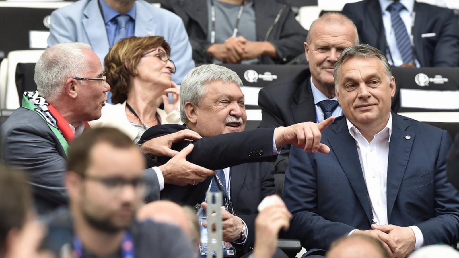 Orbán Viktor a magyar-izlandon. MTI Fotó: Illyés Tibor