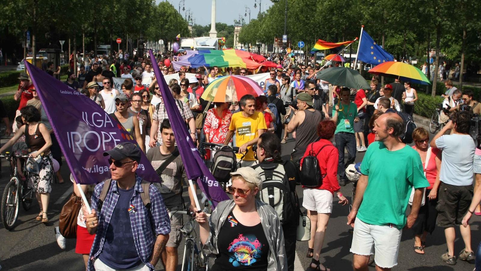 Szombaton zárul a Budapest Pride rendezvénysorozata a hagyományos felvonulással FOTÓ: NÉPSZAVA