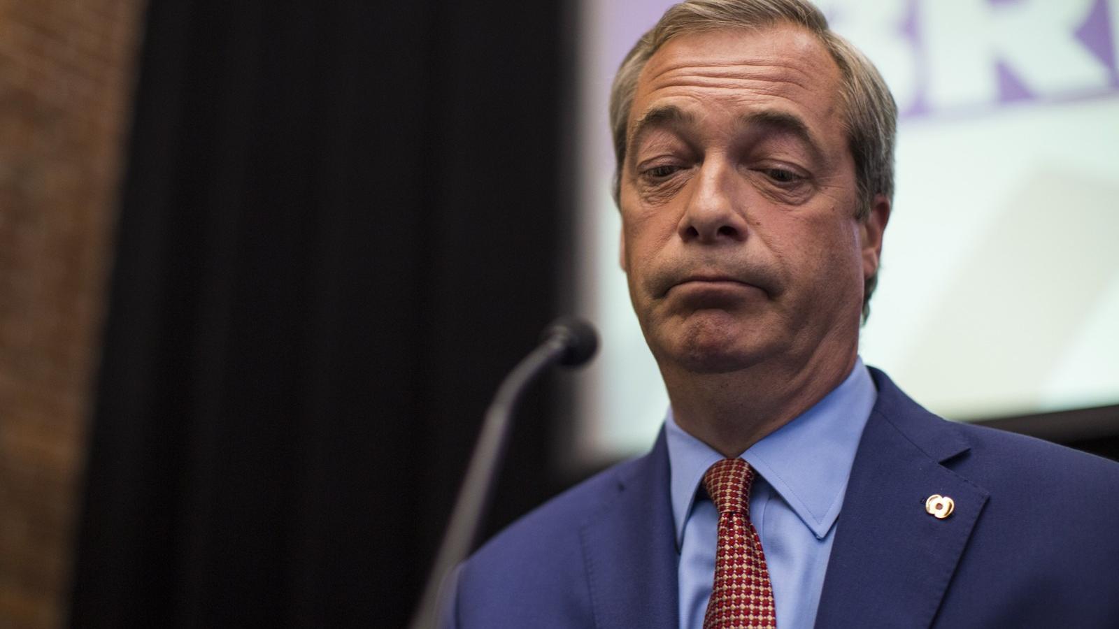 Farage azt közölte, elérte politikai célját, ezért mondott le FOTÓ: EUROPRESS/GETTY IMAGES/JACK TAYLOR