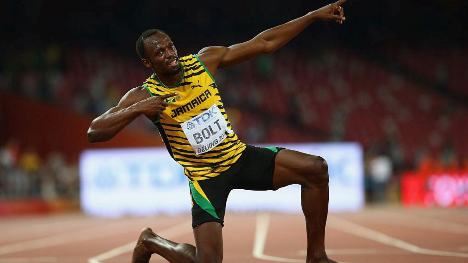 Usain Bolt ismét a csúcsra tör, három győztes pózra készül FOTÓ: EUROPRESS/GETTY IMAGES