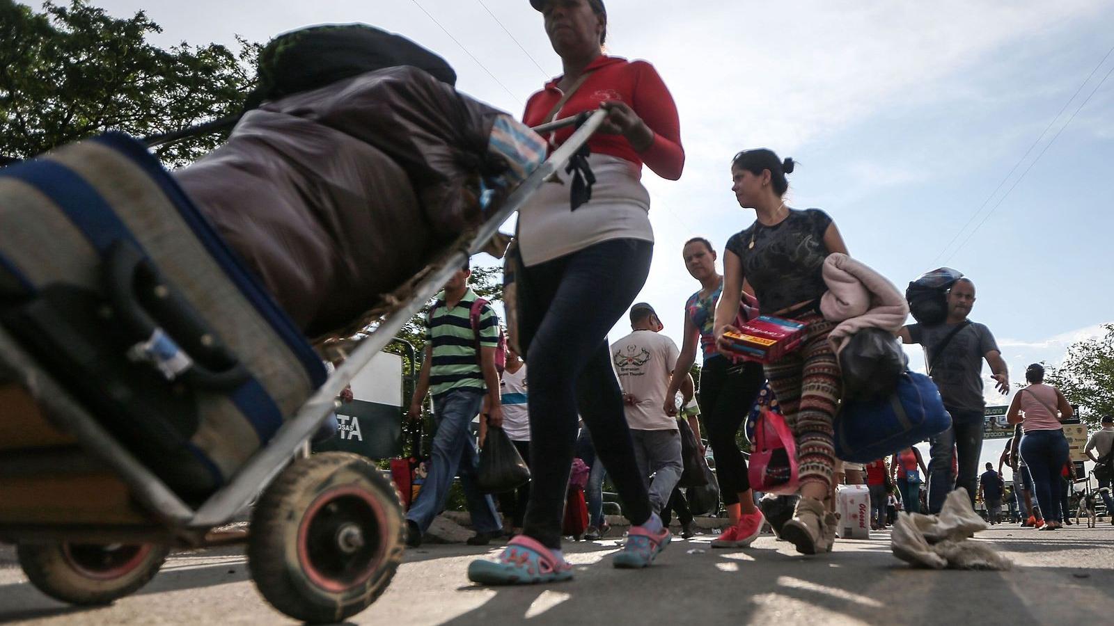 Tömegesen járnak át Kolumbiába vásárolni a venezuelaiak FOTÓ: EUROPRESS/GETTY IMAGES/MARIO TAMA