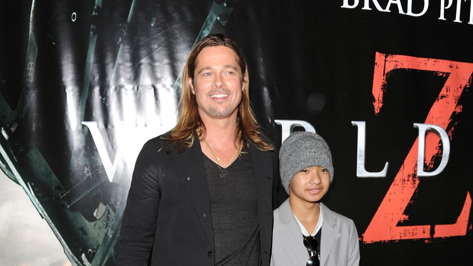 Brad Pitt és Maddox FOTÓ: Getty Images, Stuart C. Wilson