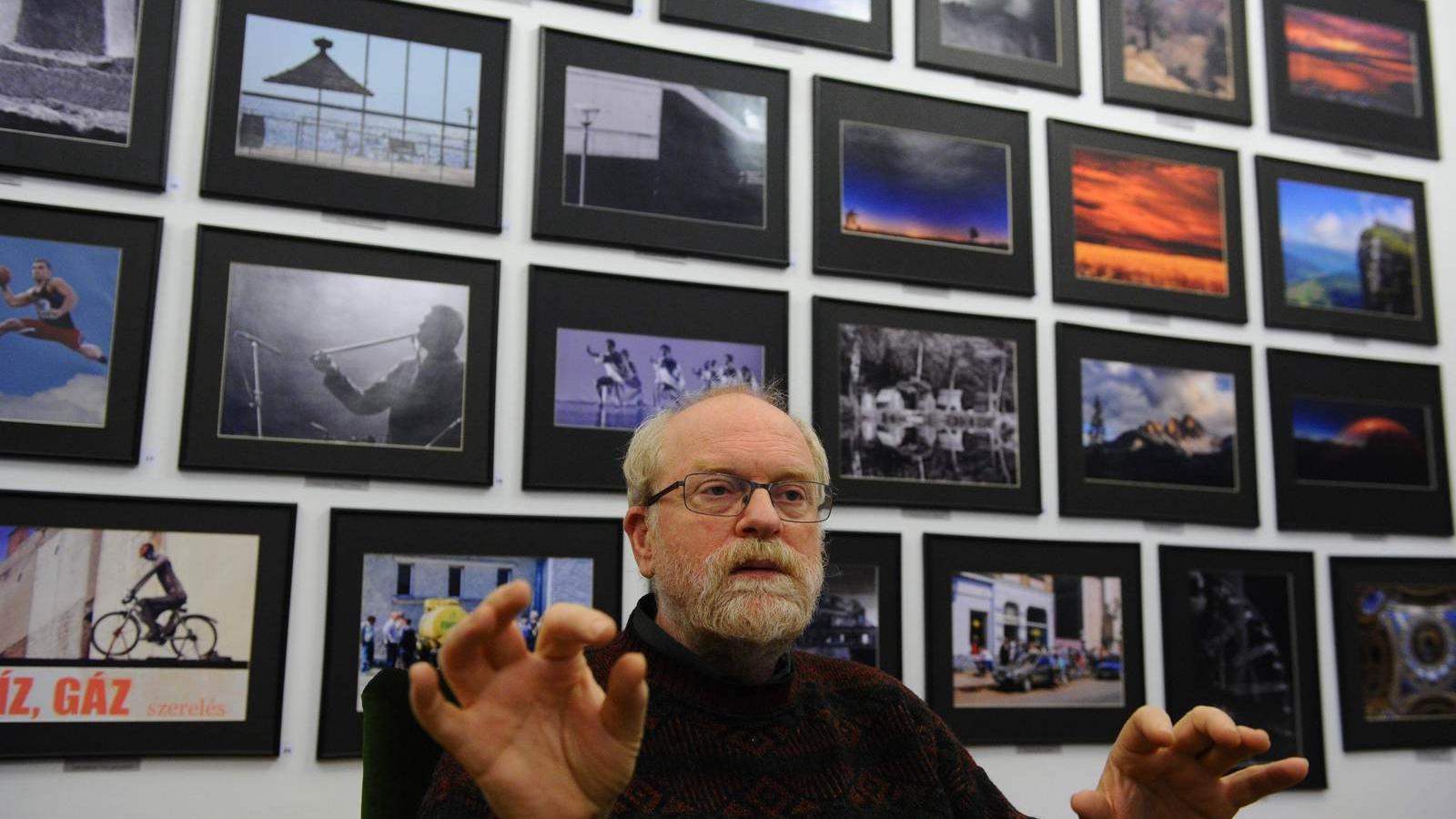 ,,Szomorúan nem lehet zenélni! Aki szomorúan zenél, nem tudja élvezni” FOTÓ: VAJDA JÓZSEF