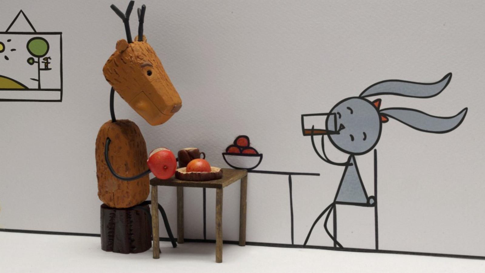 Vácz Péter: Nyuszi és őz