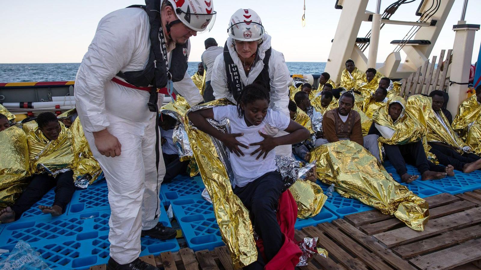 A Földközi-tengeren naponta érkeznek a lélekvesztők. A menekültválságnak még nincs vége FOTÓ: EUROPRESS/GETTY IMAGES/DAN KITWOOD