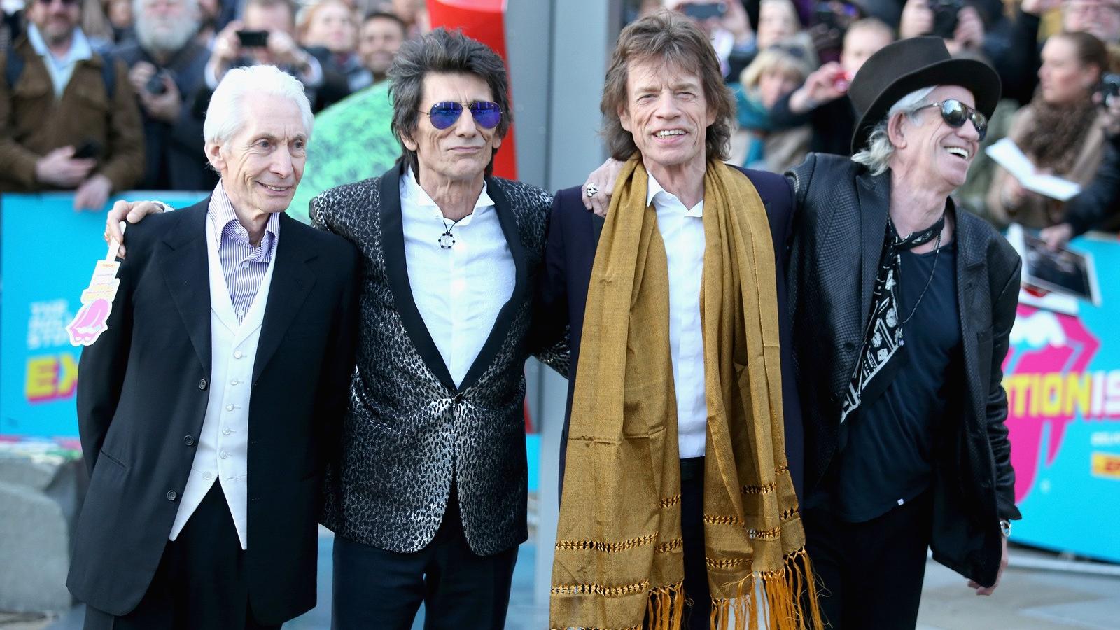  Charlie Watts, Ronnie Wood, Mick Jagger, Keith Richards FOTÓ: Getty Images, Chris Jackson