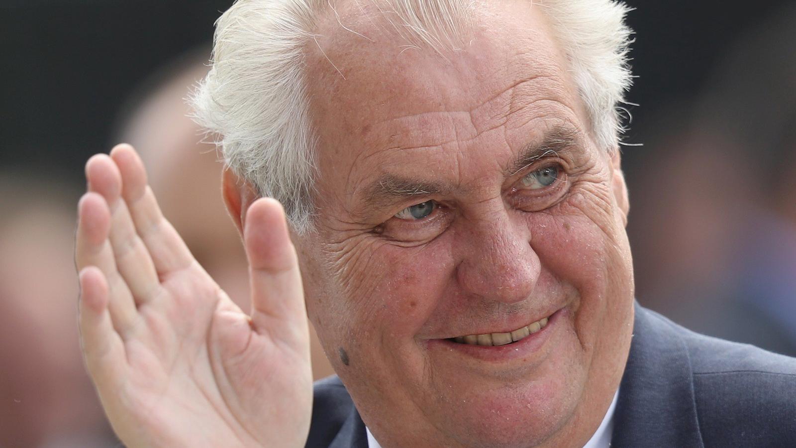 Milos Zeman már alig várja, hogy a Fehér Háznál integethessen FOTÓ: EUROPRESS/GETTY IMAGES/SEAN GALLUP