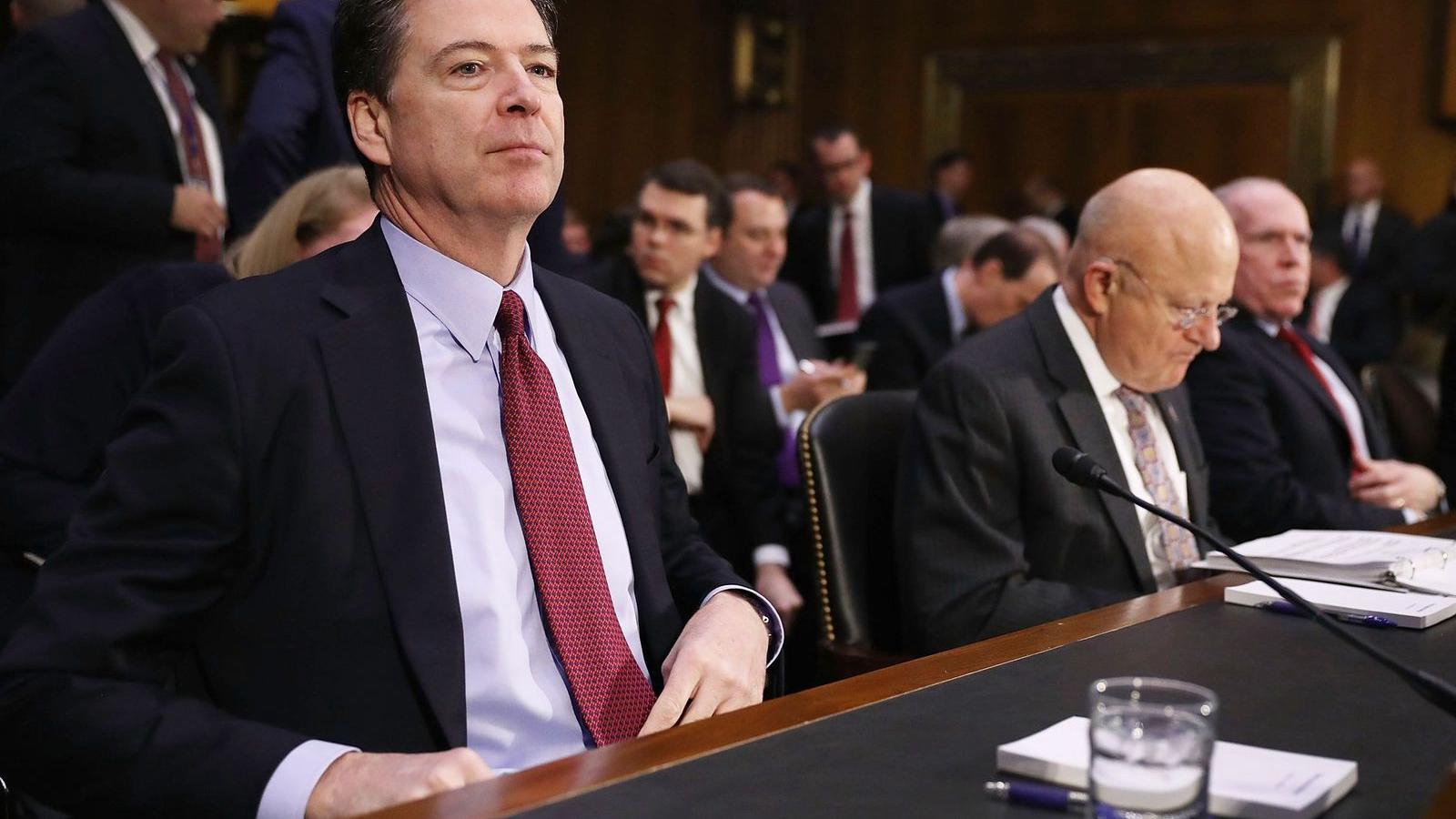 James Comey FBI-igazgató az igazságügytől várja a cáfolatot FOTÓ: EUROPRESS/GETTY IMAGES/JOE RAEDLE