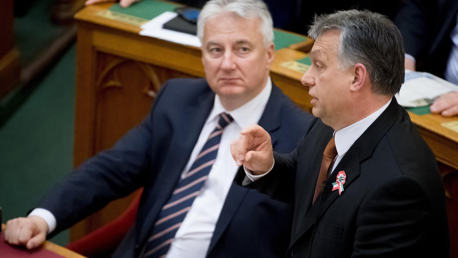 Semjén issza Orbán szavait és gondolatait a parlamentben MTI Fotó: Koszticsák Szilárd