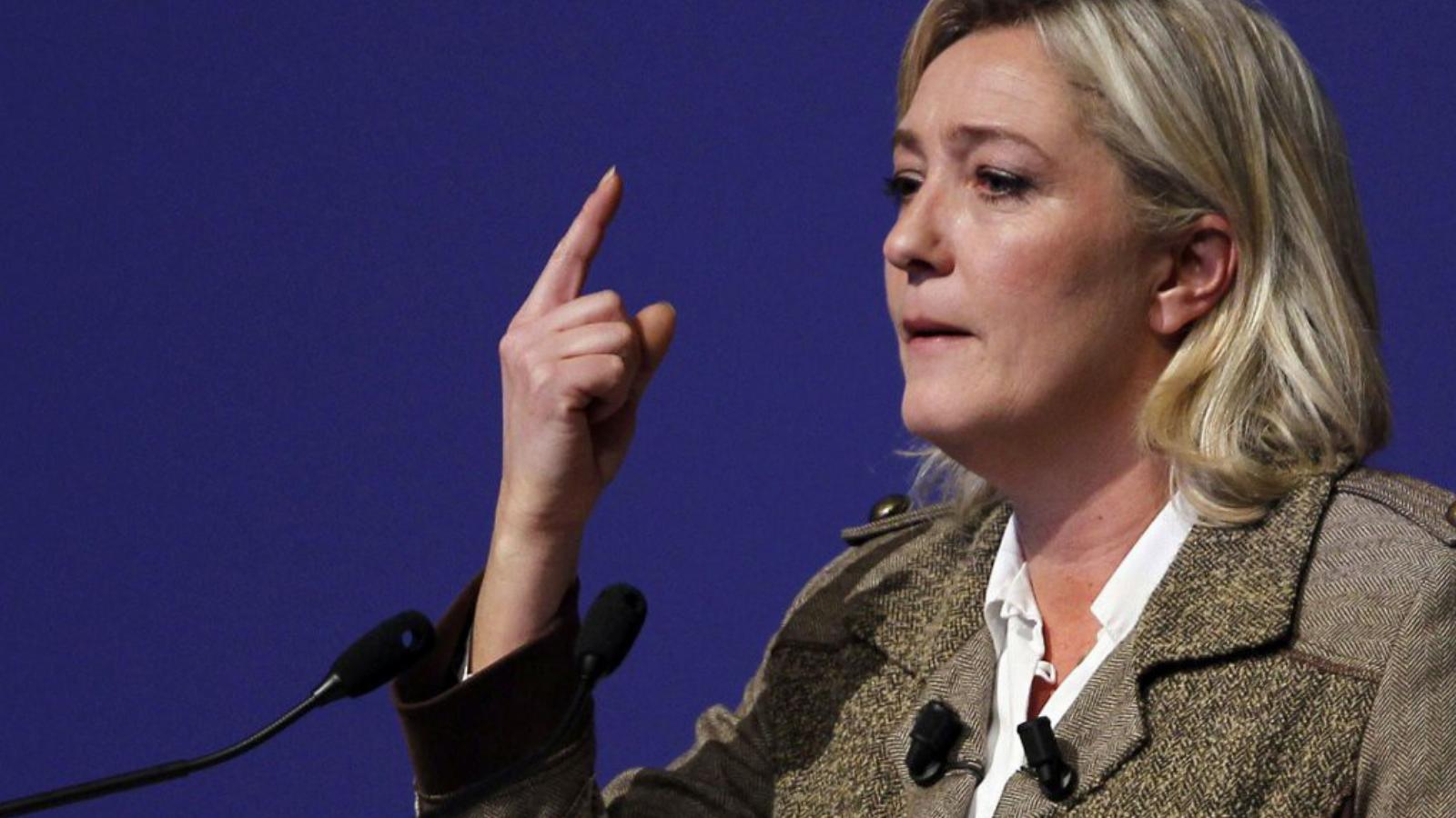 Marine Le Pen is korlátozná a bevándorlást FOTÓ: EUROPRESS/GETTY IMAGES/DEAN GALLUP