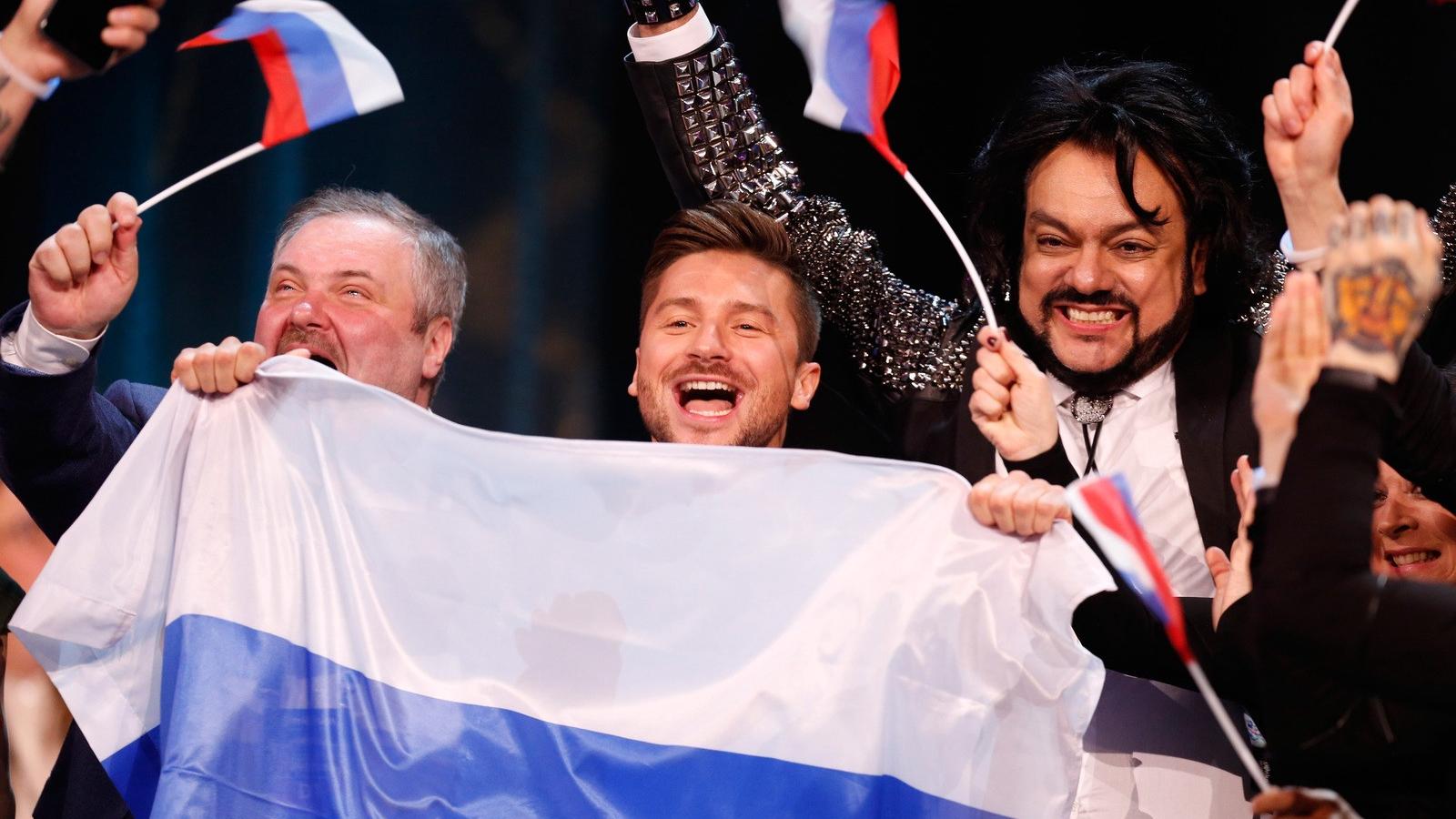 Sergey Lazarev, Oroszország versenyzője a 2016-os Eurovízión Stockholmban FOTÓ: Michael Campanella/Getty Images