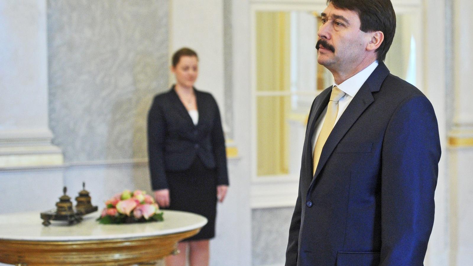 ELNÖKI TÉVEDÉSEK Áder János köztársasági elnök még azokban a témákban is hibázott, amelyeknek kiemelt figyelmet szentel FOTÓ: NÉ