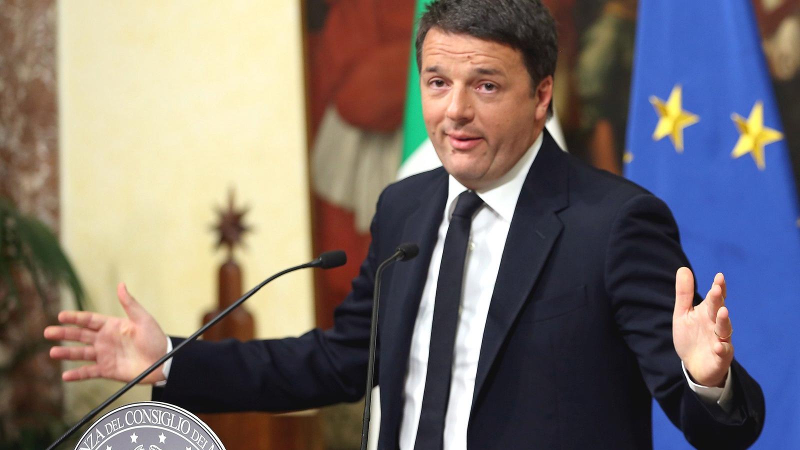 Matteo Renzi FOTÓ: FRANCO ORIGLIA/GETTY IMAGES