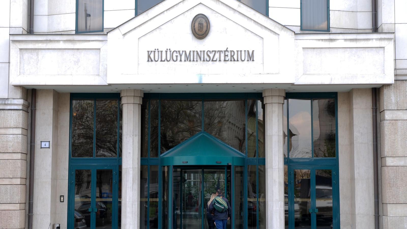 A külügyminisztérium épülete Illusztráció: Népszava