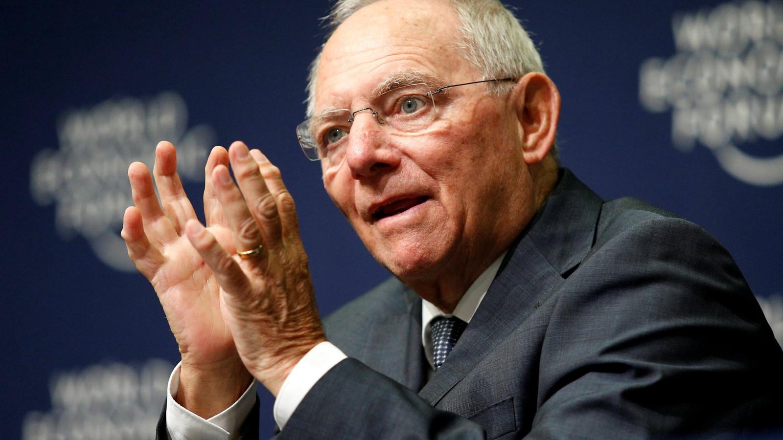 Wolfgang Schäuble német pénzügyminiszter FOTÓ: Reuters, Rogan Ward