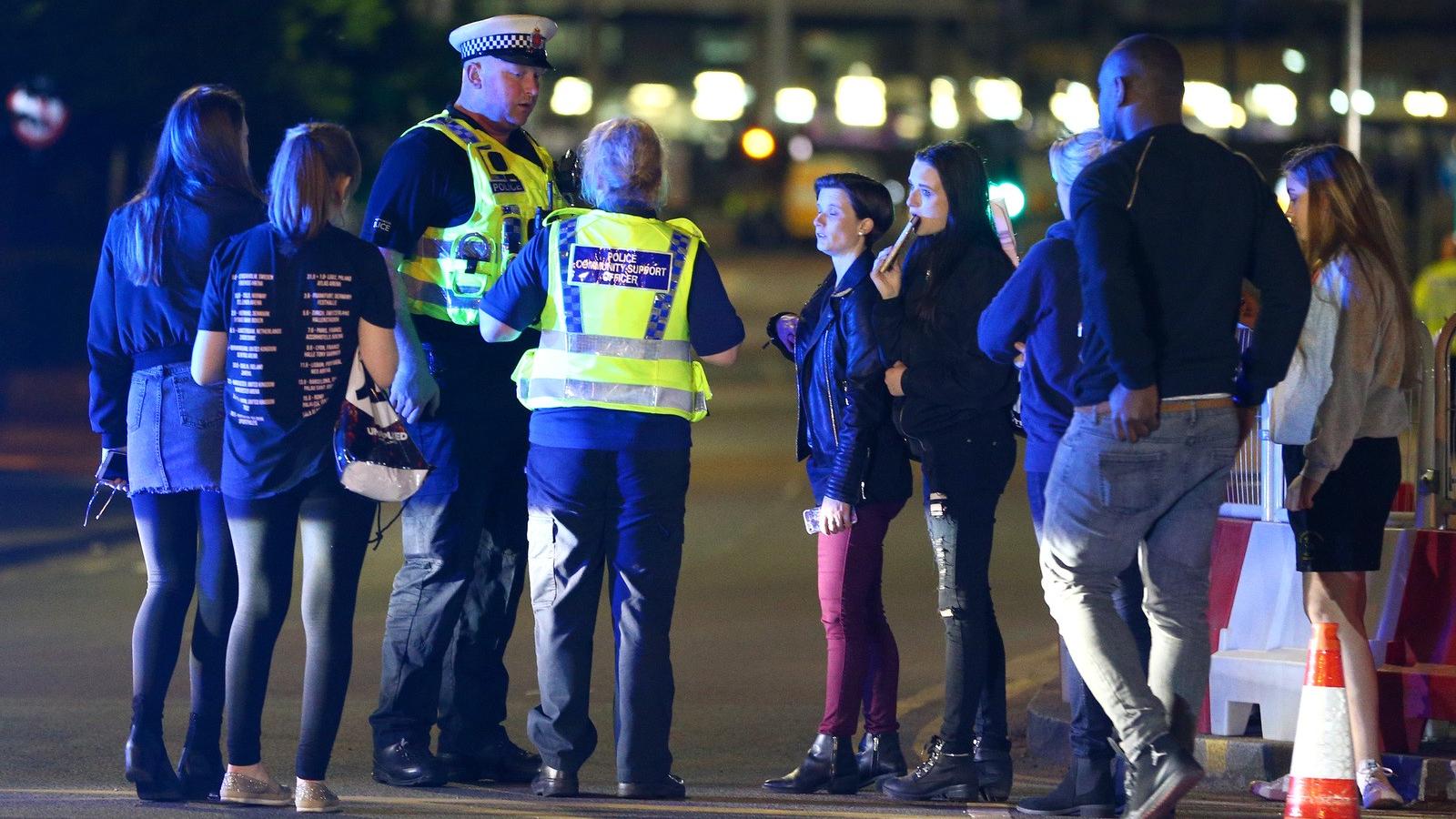 A manchesteri robbantás után FOTÓ: Getty Images