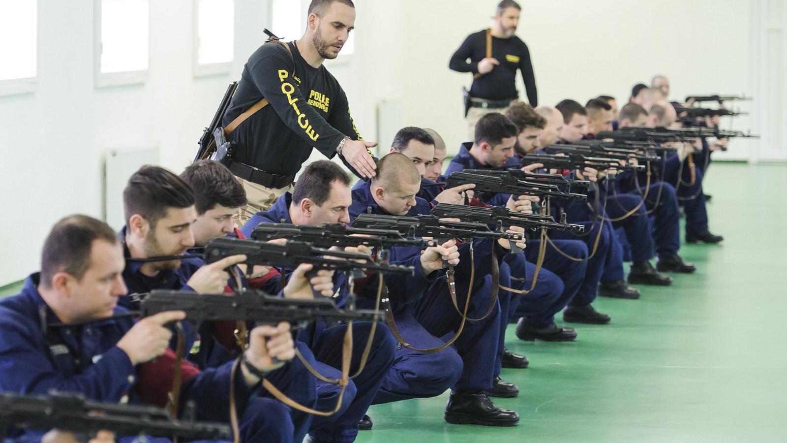 A határvadász egységek a kormányzat által elvártnál lassabban erősödnek FOTÓ: MTI/CZEGLÉDI ZSOLT