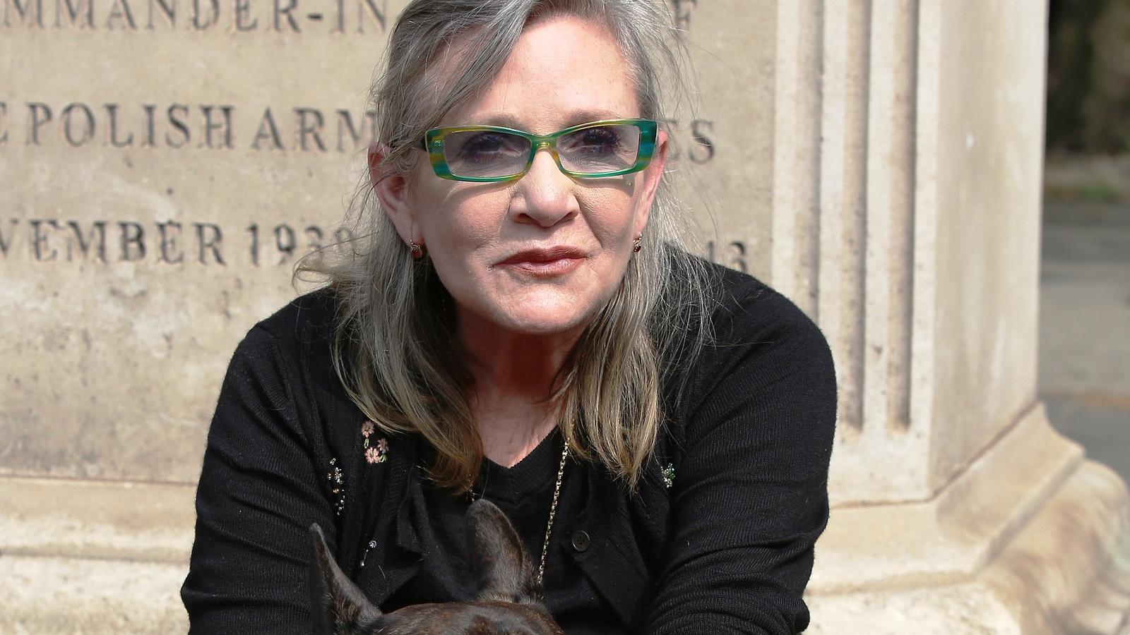 Carrie Fisher 2016-ban FOTÓ: Neil Mockford/Getty Images