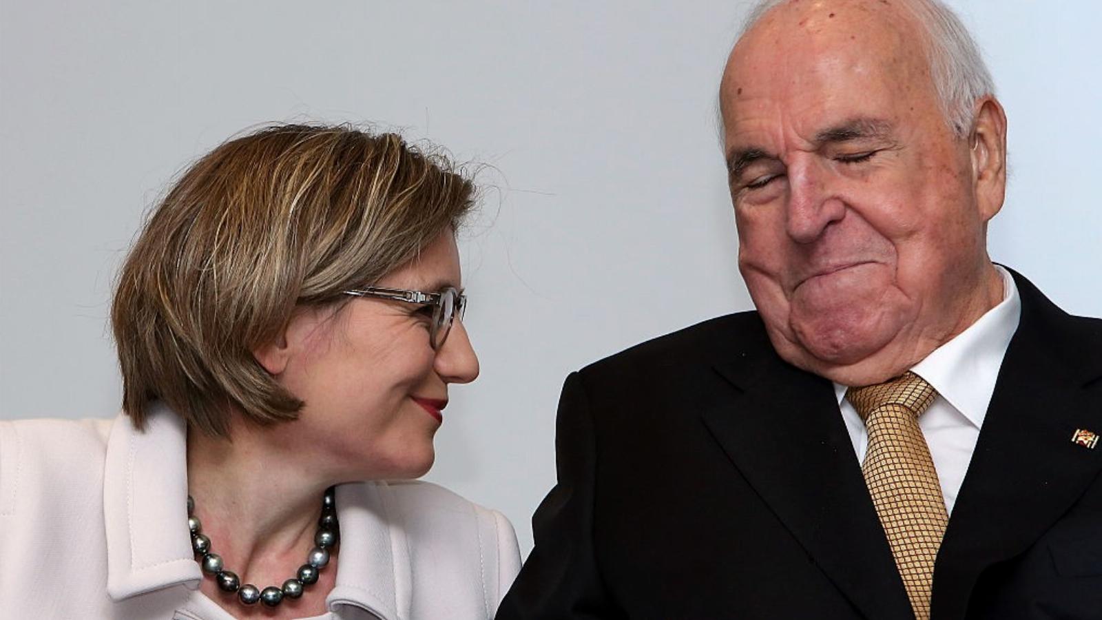 Helmut Kohl és felesége Maike Richter-Kohl  - Fotó: Hannelore Foerster / Getty Images