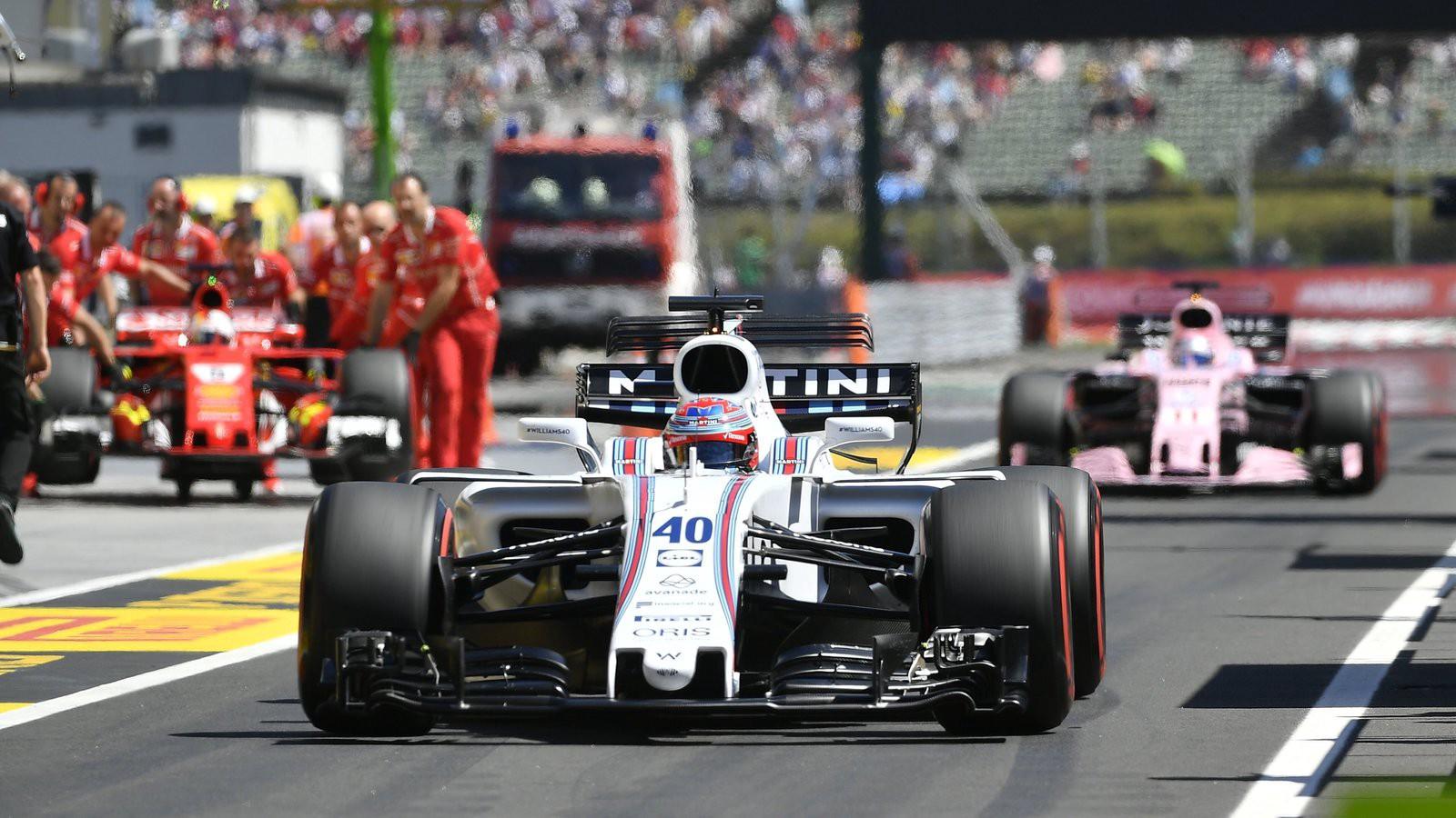 Di Resta, a Williams brit tesztpilótája veszi át Massa helyét  MTI Fotók: Czeglédi Zsolt