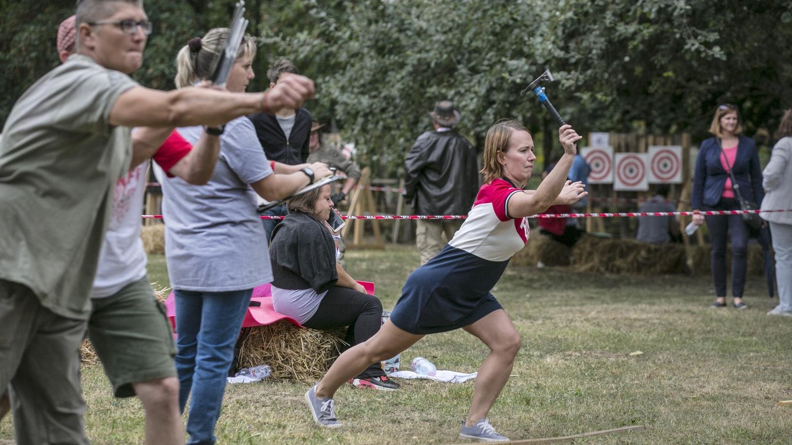 "Az a legjobb az egészben, hogy összetartja az embereket." FOTÓ: Tóth László