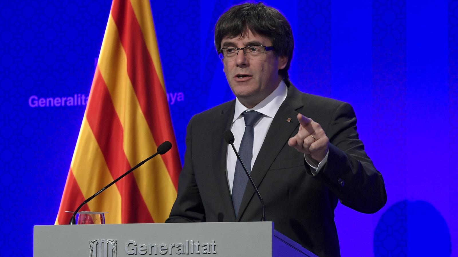 Carles Puigdemont FOTÓ: LLUIS GENE / AFP