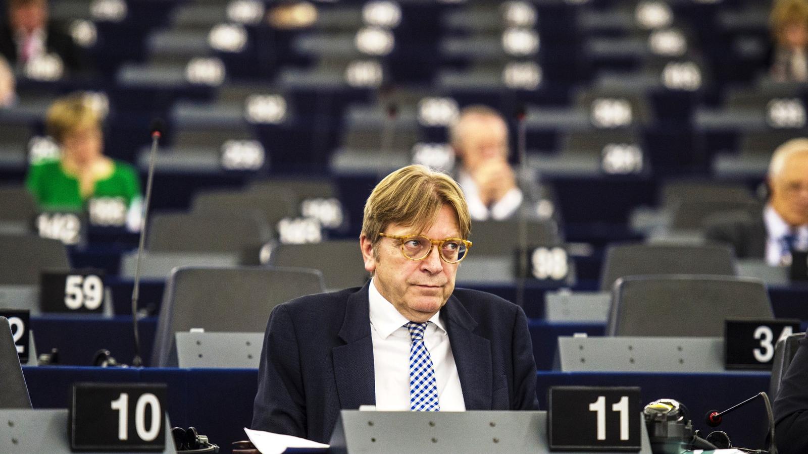 Verhofstadt FOTÓ: PATRICK HERTZOG / AFP