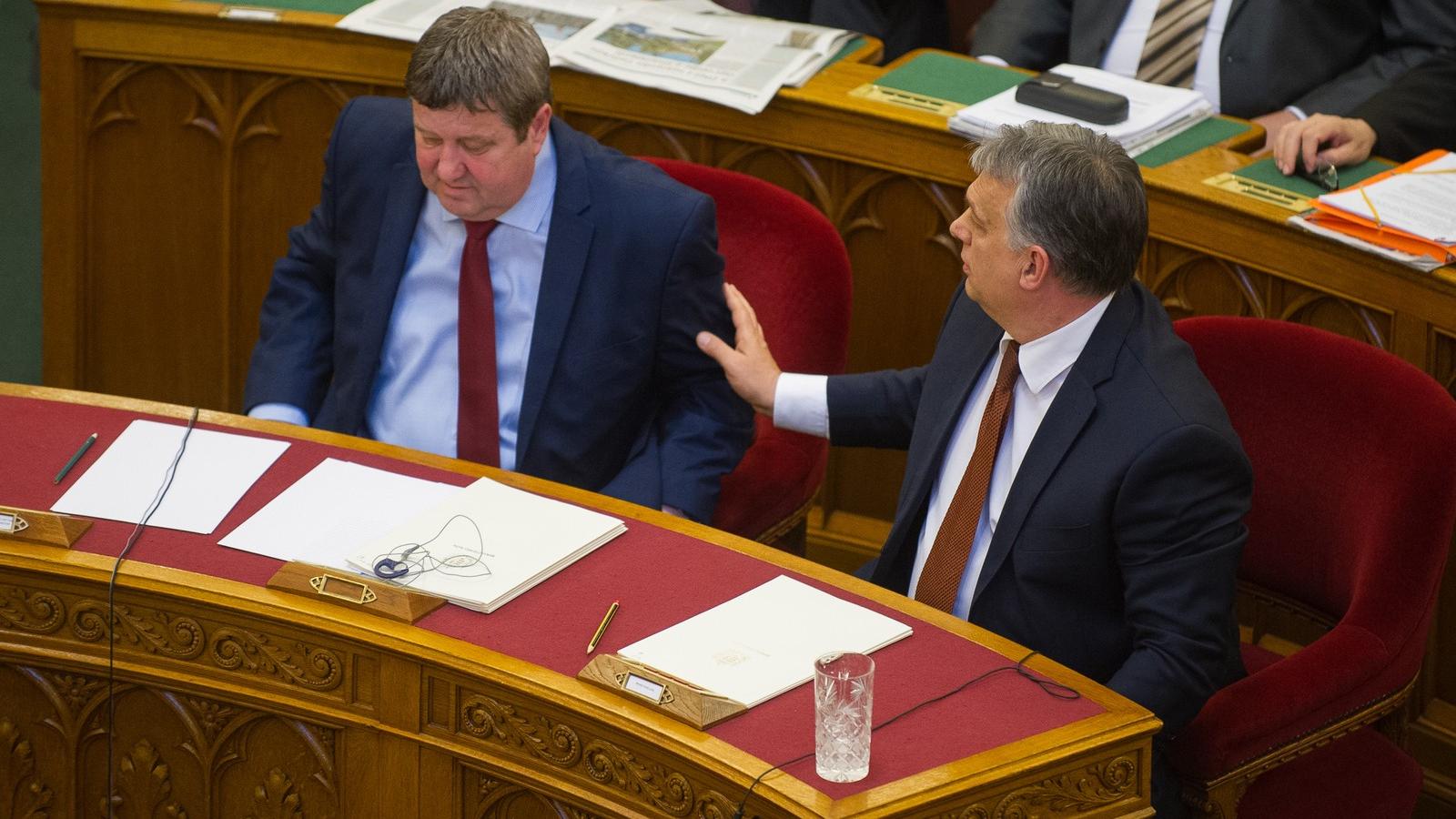 Orbán Viktor és Tállai András. FOTÓ: Molnár Ádám