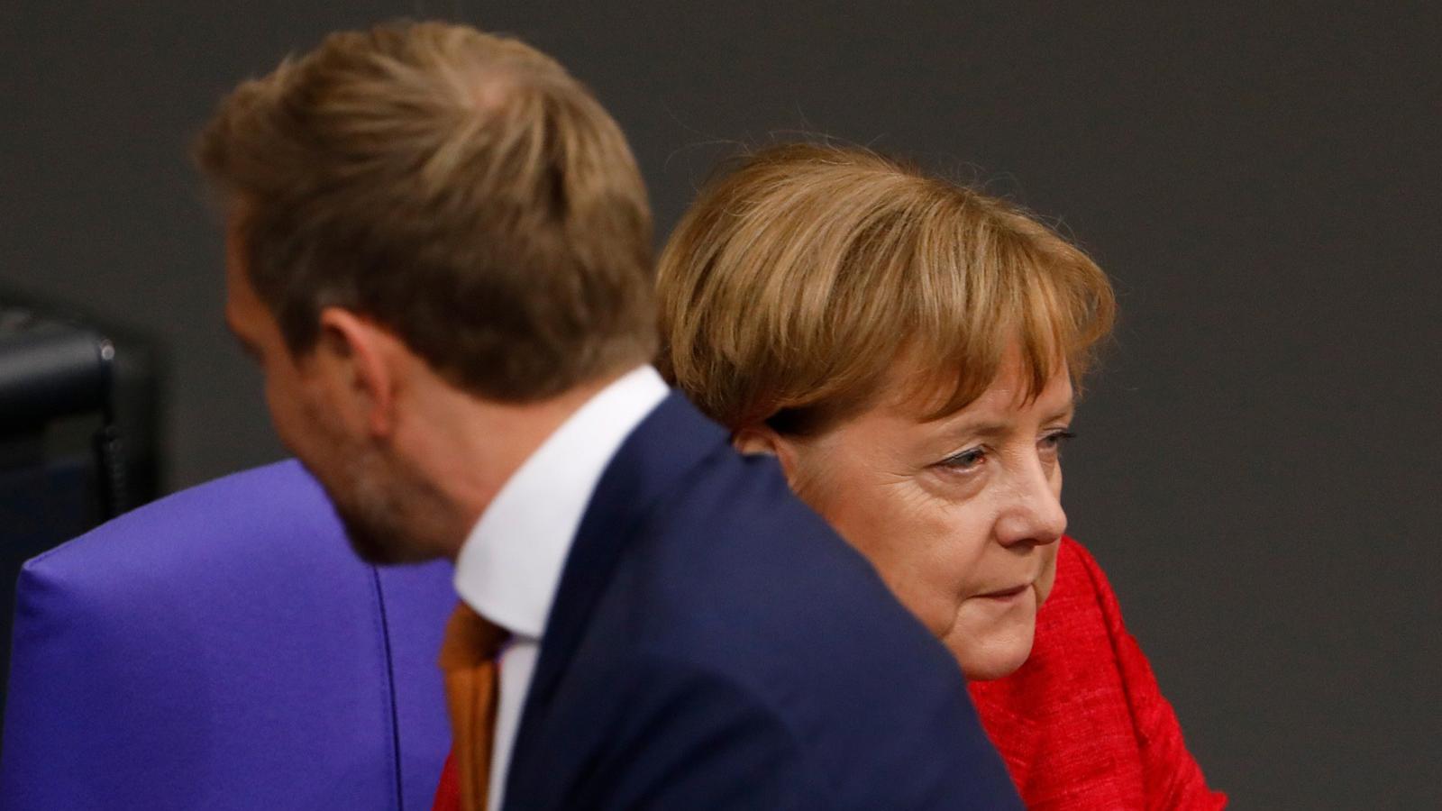 Christian Lindner, a liberálisok vezetője foszlatta szét Angela Merkel kormányalakítási terveit Fotó: AFP/Odd Andersen