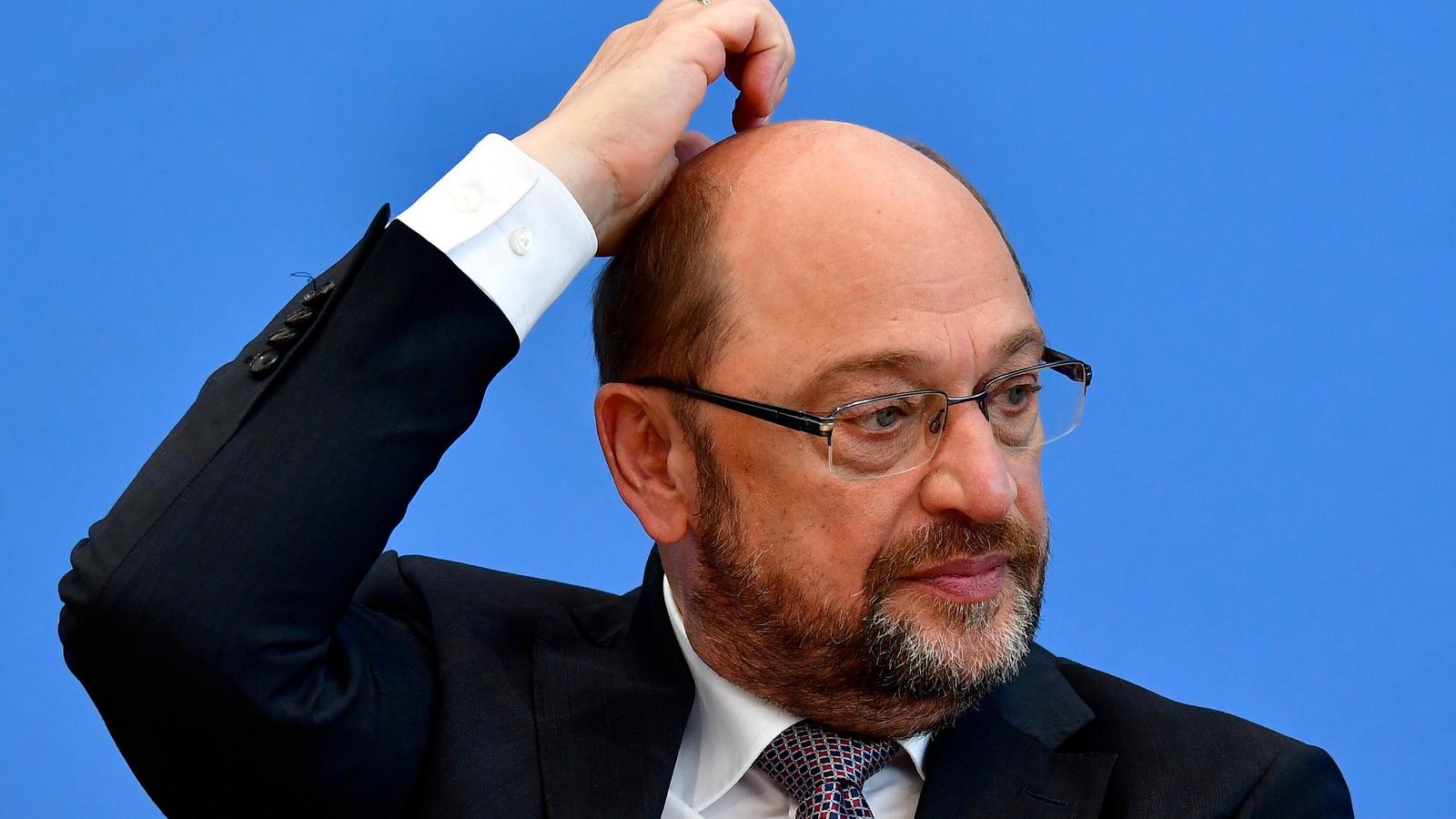 Hogyan tovább? Martin Schulz felülbírálta korábbi álláspontját, de még akadnak megválaszolatlan kérdések Fotó: AFP/Tobias Schwar